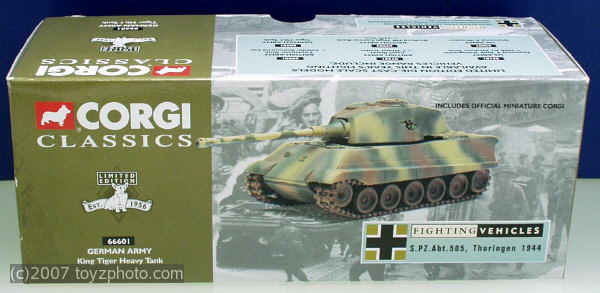 Corgi Ref.Nr.66601, German Army King Tiger Heavy Tank