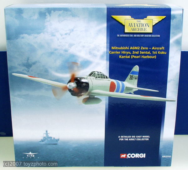 Corgi Ref.Nr.33101, Mitsubishi A6M2 Zero Pearl Harbour