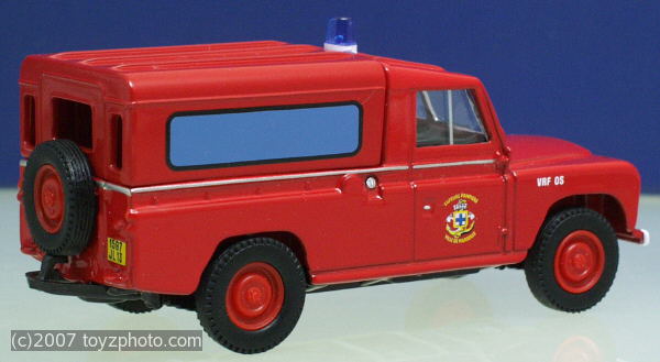 Corgi Ref.Nr.07402, Land Rover Pompiers de Marseille