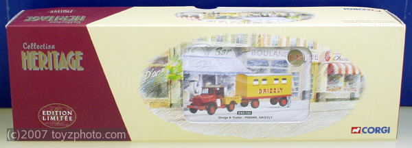 Corgi Ref.Nr.51704, Dodge and trailer PINDER Grizzly