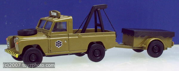 Corgi Ref.Nr.07502, TARMAC Land Rover Depanneuse