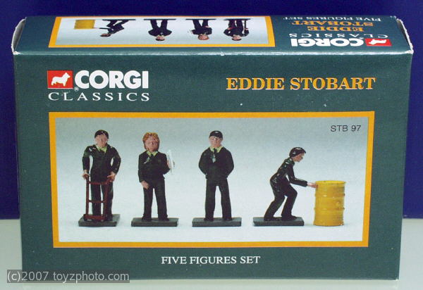 Corgi Ref.Nr.Set, 5 figurines Eddie Stobart