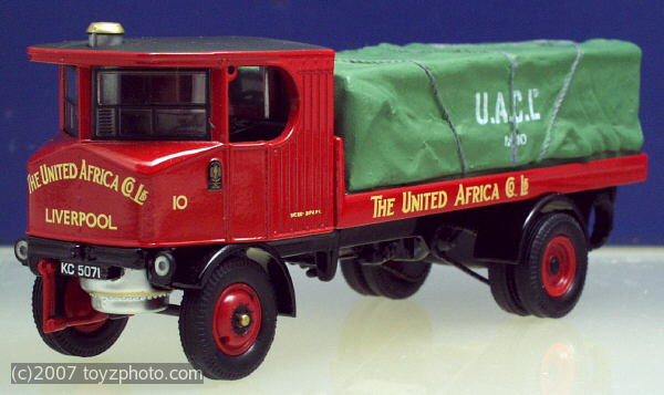Corgi Ref.Nr.80007, Sentinel Steam Wagon United Africa