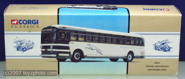Corgi Ref.Nr.98602, Bus General Motors Greyhound Lines