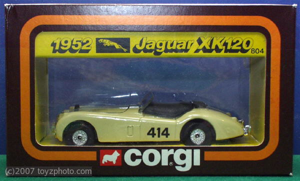 Corgi Ref.Nr.804, Jaguar Rallye des Alpes