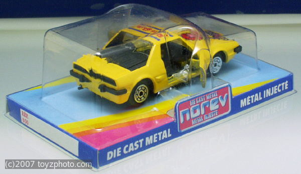 Norev Ref.Nr.Metal, Fiat X1.9 jaune Poil de Carotte