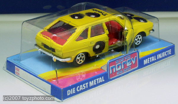 Norev Ref.Nr.Metal, Renault 30 jaune Treets