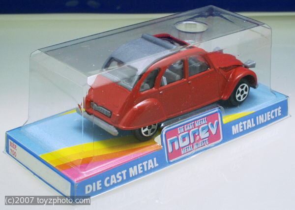 Norev Ref.Nr.Metal, Citroën 2CV rouge