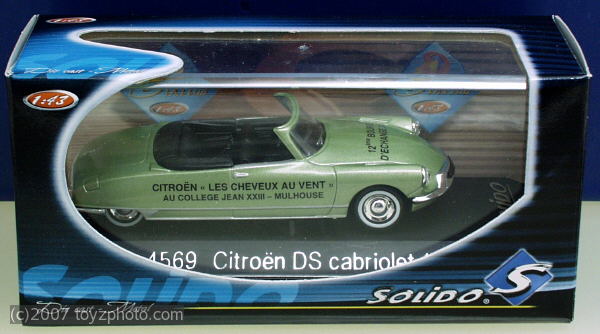 Solido Ref.Nr.4569, Citroën DS Cabriolet ed.limitee