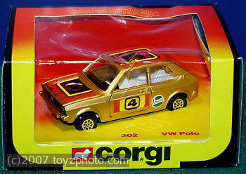 Corgi Ref.Nr.302, VW Polo bronze