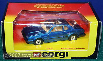 Corgi Ref.Nr.345, Honda Prelude deep blue