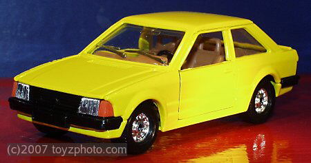 Corgi Ref.Nr.297, Ford Escort yellow